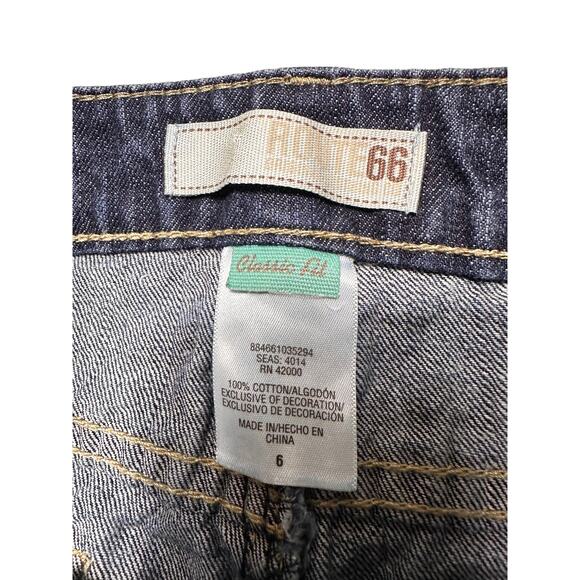 Route 66 Classic Fit Blue Denim Mini Skirt Size 6 - Picture 3 of 6